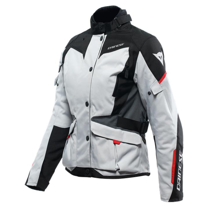 Dainese Tempest 3 D-Dry Women's Jacket - Grey / Black / Red
