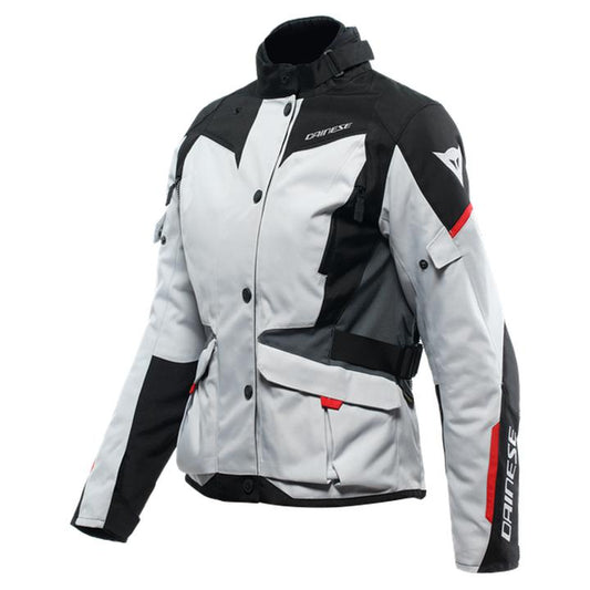 Dainese Tempest 3 D-Dry Women's Jacket - Grey / Black / Red