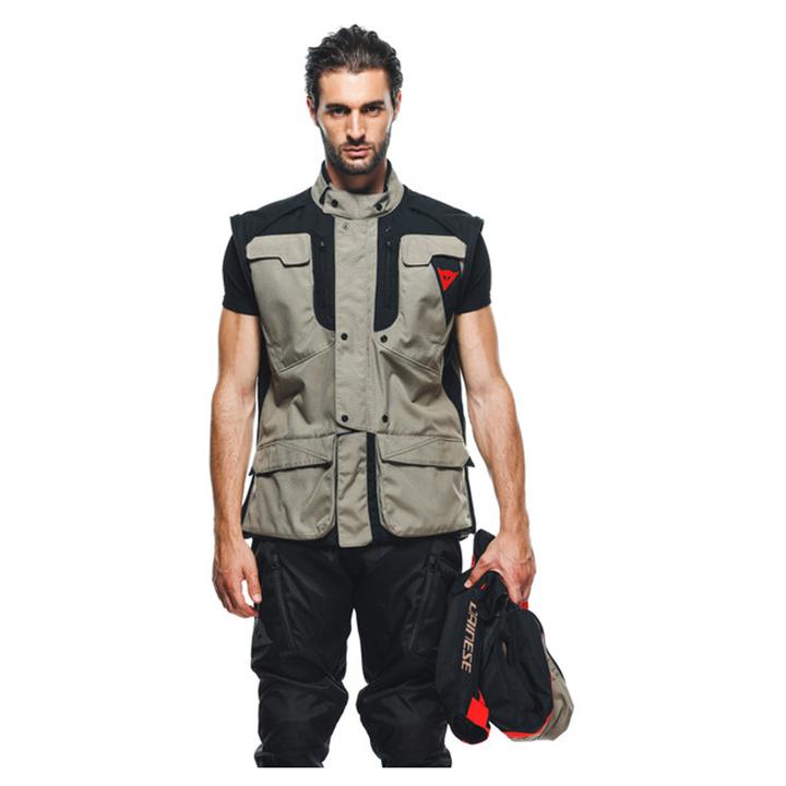 Dainese Alligator Textile Jacket - Black / Red