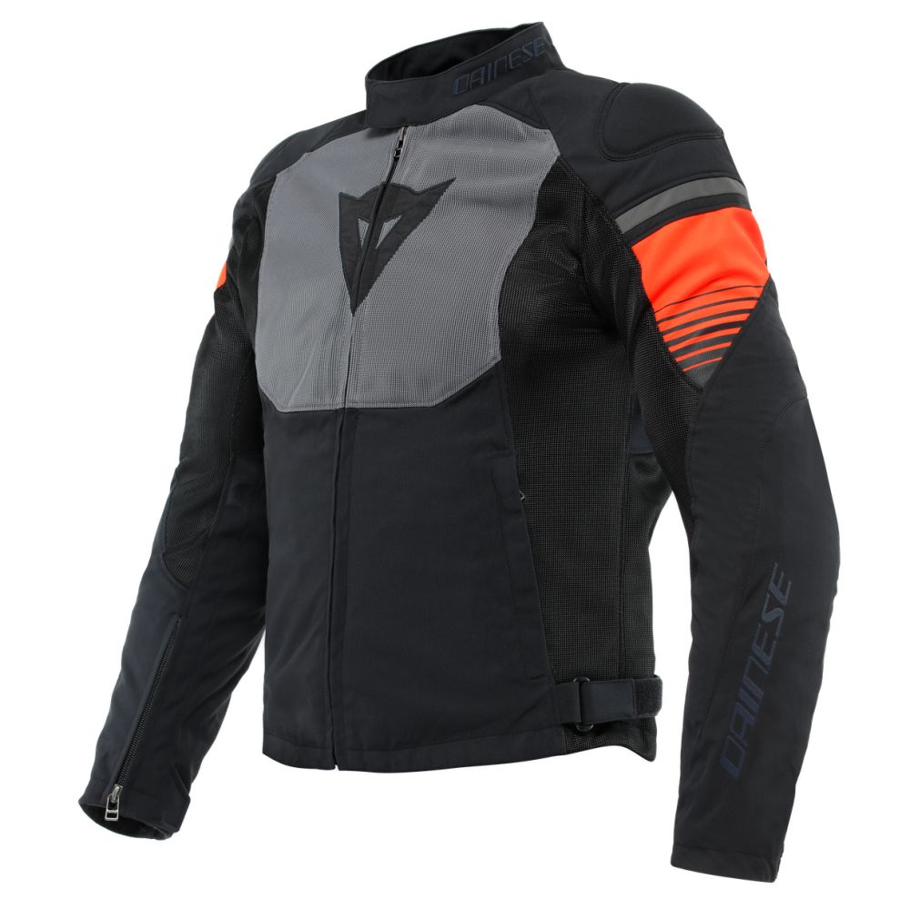 Dainese Air Fast Textile Jacket - Black / Grey / Red
