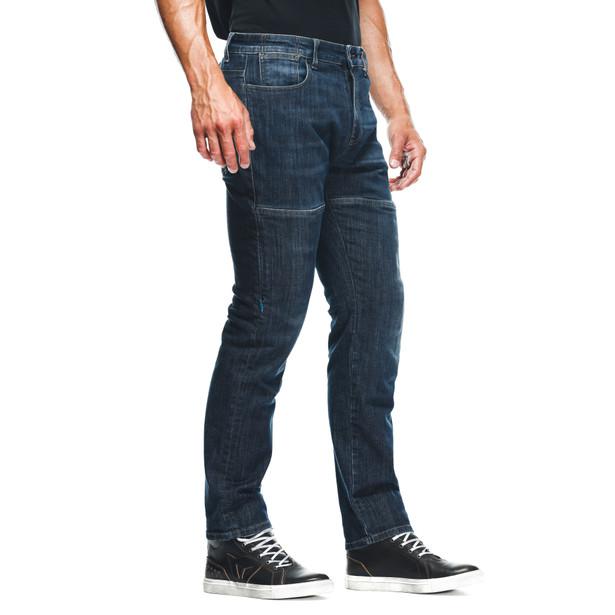 Dainese Denim Blast Regular Fit Textile Pants - Blue