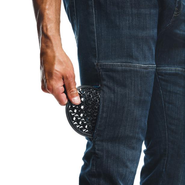 Dainese Denim Blast Regular Fit Textile Pants - Blue