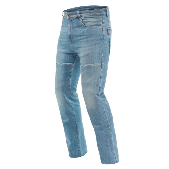 Dainese Denim Stone Slim Textile Pants - Light Blue