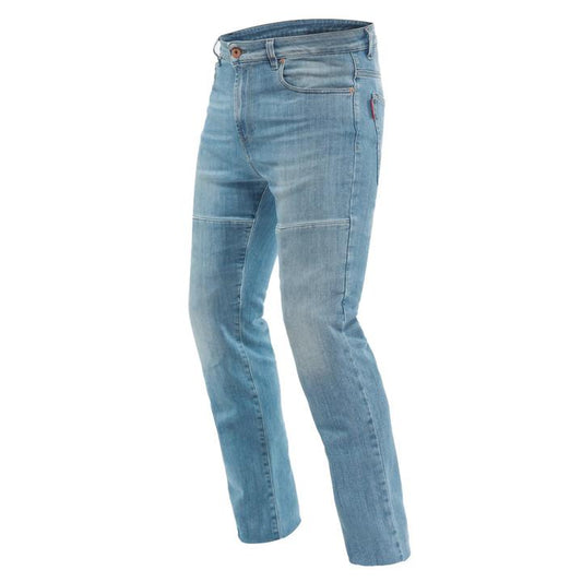 Dainese Denim Stone Slim Textile Pants - Light Blue
