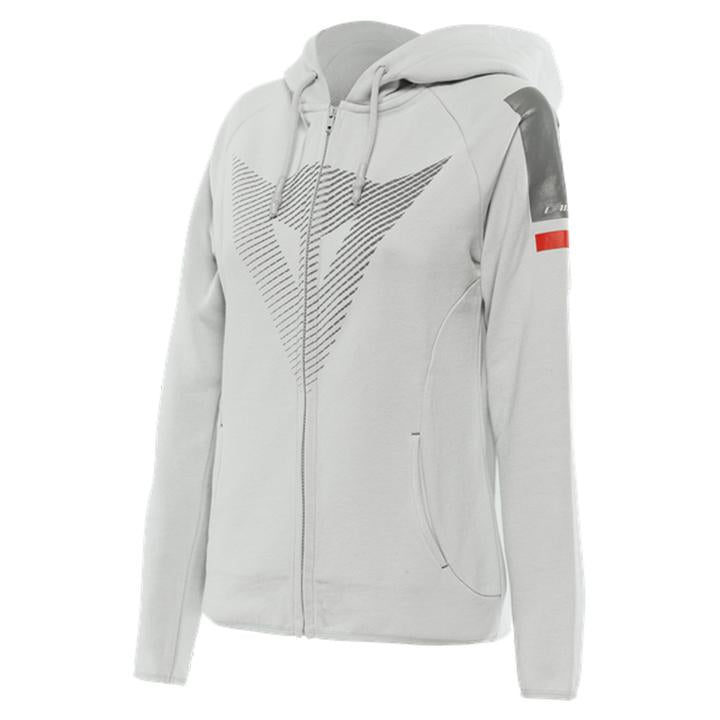 Dainese Fade Women's Hoodie - Grey / Red