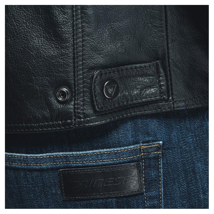 Dainese Mike 3 Leather Jacket - Black