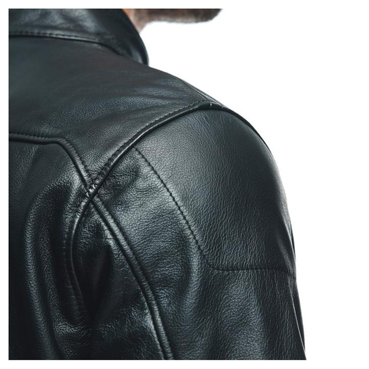 Dainese Mike 3 Leather Jacket - Black