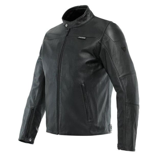 Dainese Mike 3 Leather Jacket - Black