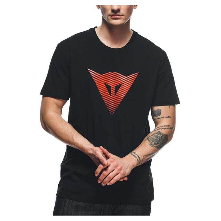 Dainese Logo Tee - Black / Red