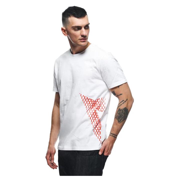 Dainese Big Logo Tee - White / Red