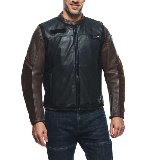 Dainese Smart Jacket Airbag Leather - Black