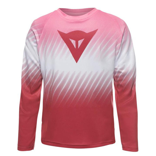 Dainese Youth Scarabeo Jersey Ls Light - Pink / White