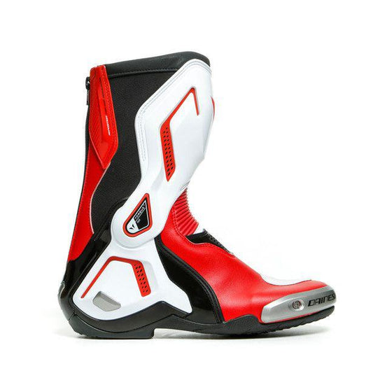 Dainese Torque 3 Out Boots - Black / White Lava Red