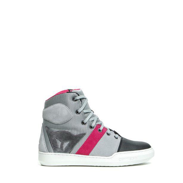 Dainese York Air Women's Shoes - Grey / Coral
