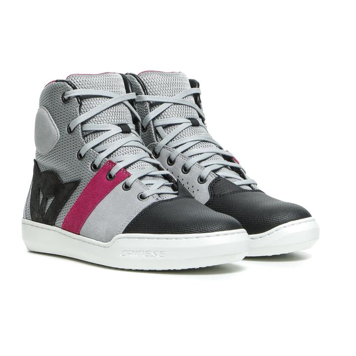 Dainese York Air Women's Shoes - Grey / Coral
