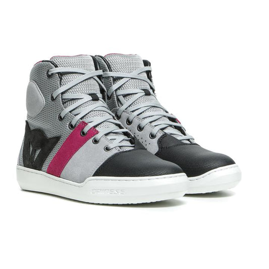 Dainese York Air Women's Shoes - Grey / Coral