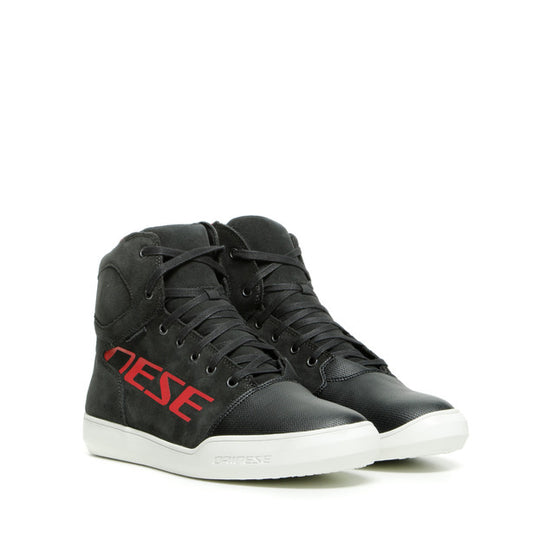Dainese York Women's D-WP Shoes - Grey / Red