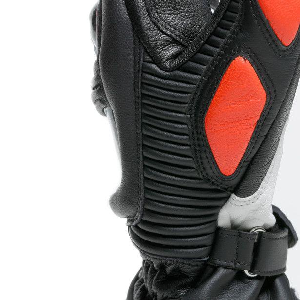 Dainese Druid 3 Gloves - Black Fluro Red