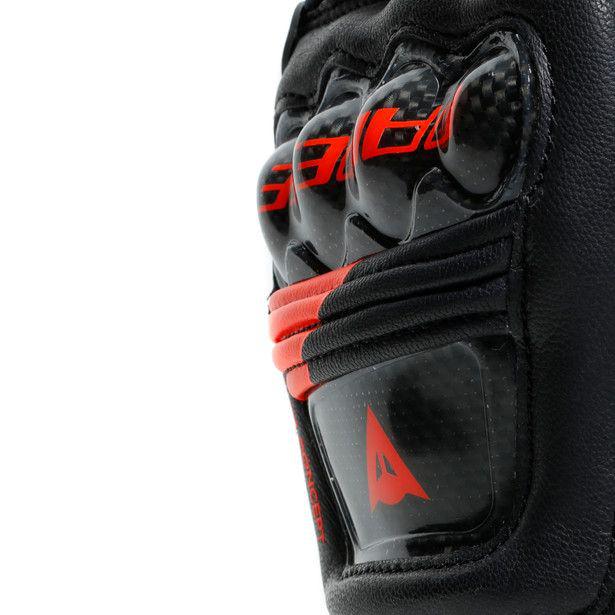 Dainese Druid 3 Gloves - Black Fluro Red