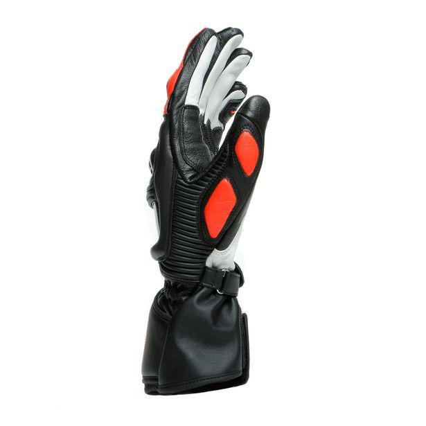 Dainese Druid 3 Gloves - Black Fluro Red