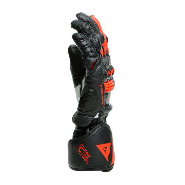 Dainese Druid 3 Gloves - Black Fluro Red