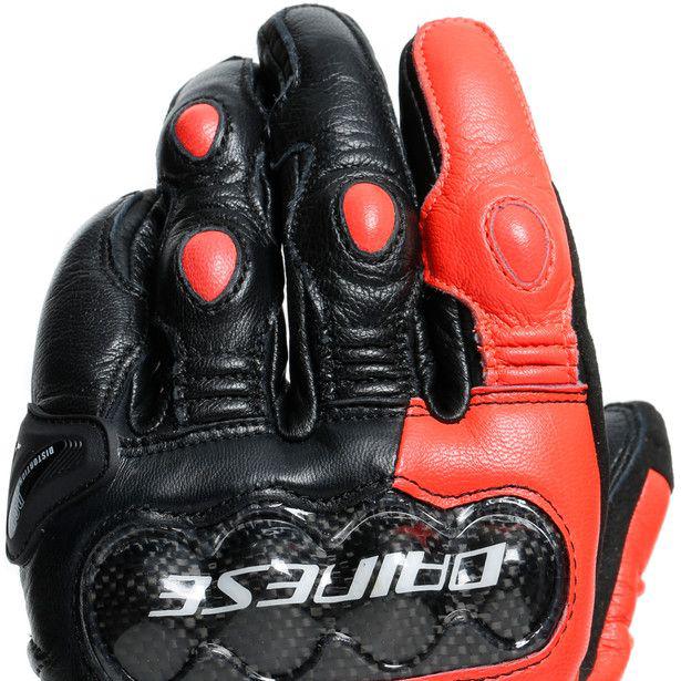 Dainese Carbon 3 Long Gloves - Black /  /  Red / White