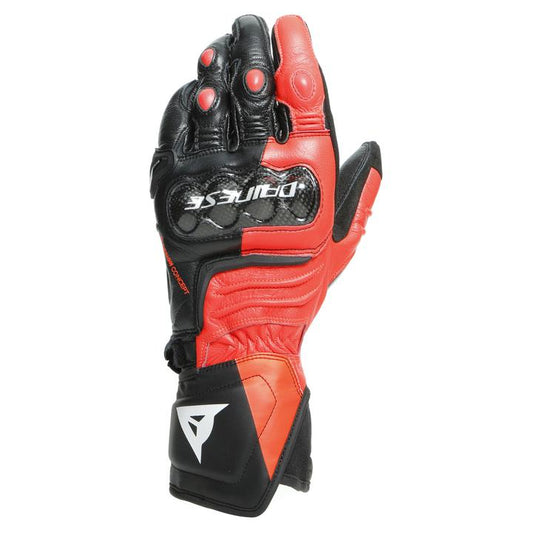 Dainese Carbon 3 Long Gloves - Black /  /  Red / White