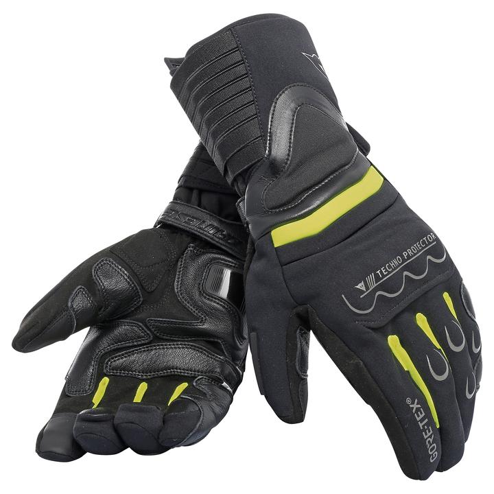 Dainese Scout 2 Unisex Gore-Tex Gloves - Black Fluro Yellow