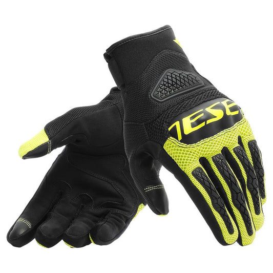 Dainese Bora Gloves - Black Fluro Yellow