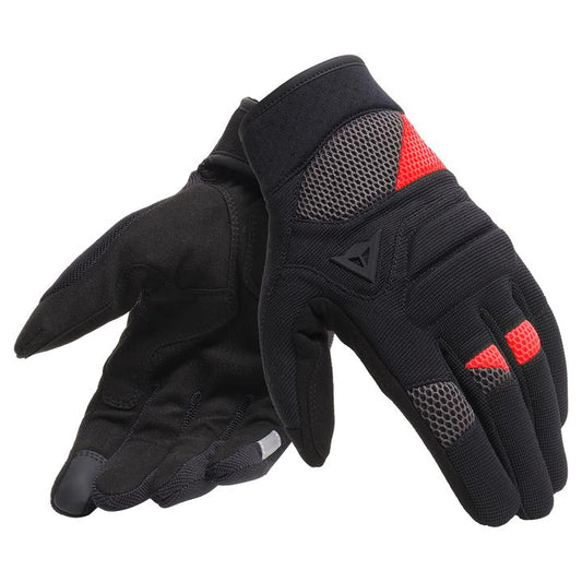 Dainese Fogal Unisex Gloves - Black / Red