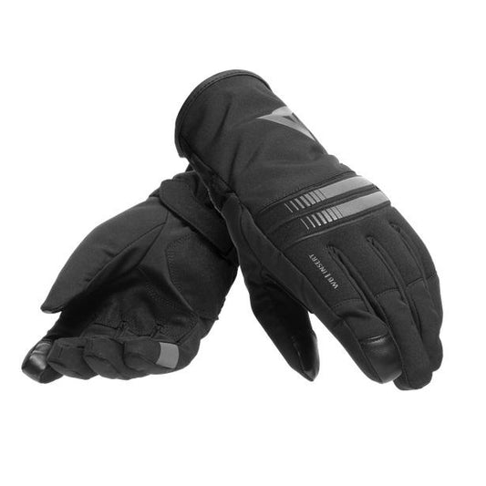 Dainese Plaza 3 Women's D-Dry Gloves - Black / Grey