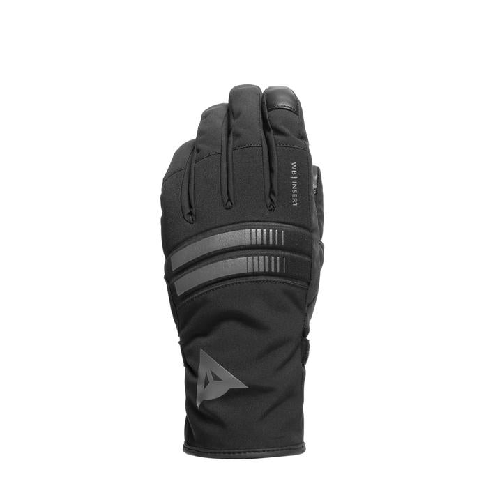 Dainese Plaza 3 Women's D-Dry Gloves - Black / Grey