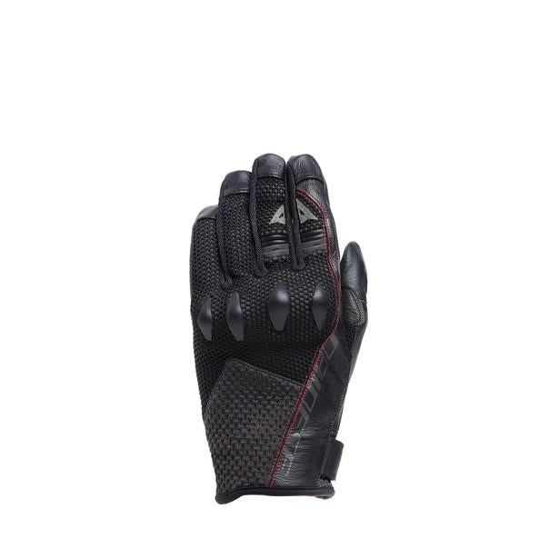 Dainese Karakum Ergo-Tek Gloves - Black / Red