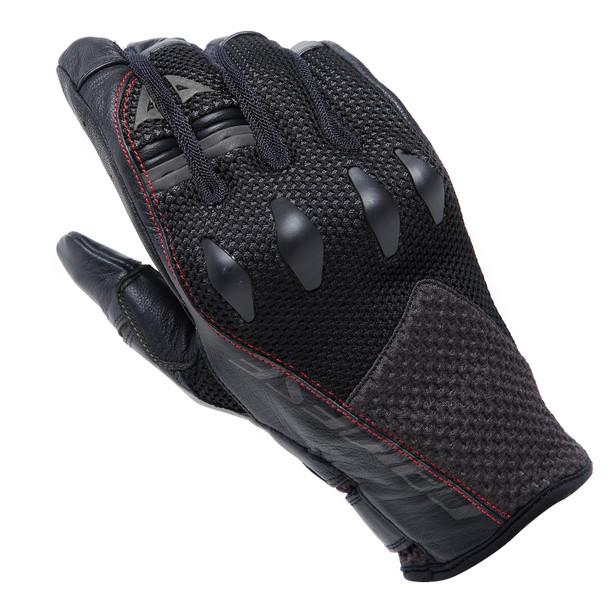 Dainese Karakum Ergo-Tek Gloves - Black / Red