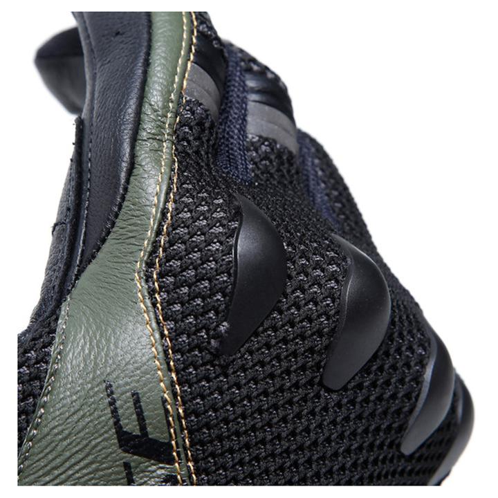 Dainese Karakum Ergo-Tek Gloves - Black / Green