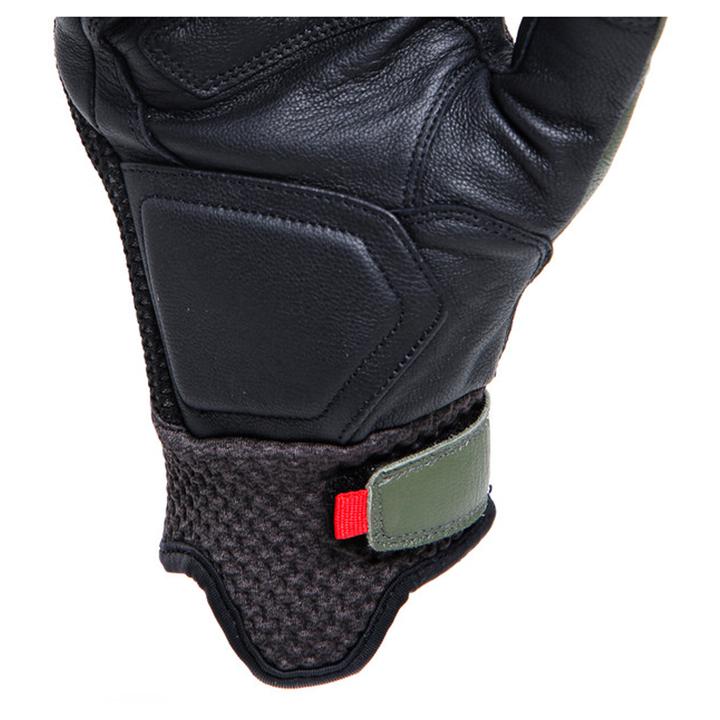 Dainese Karakum Ergo-Tek Gloves - Black / Green