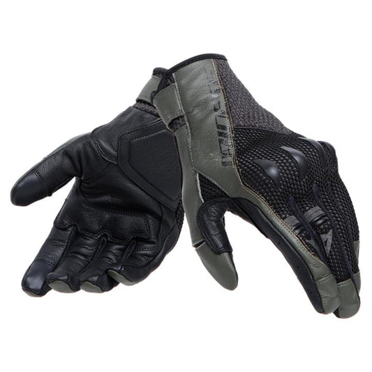 Dainese Karakum Ergo-Tek Gloves - Black / Green