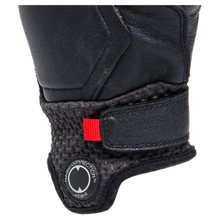 Dainese Karakum Ergo-Tek Magic Connection Gloves - Black / Red