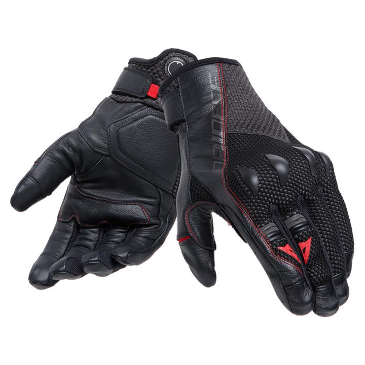 Dainese Karakum Ergo-Tek Magic Connection Gloves - Black / Red