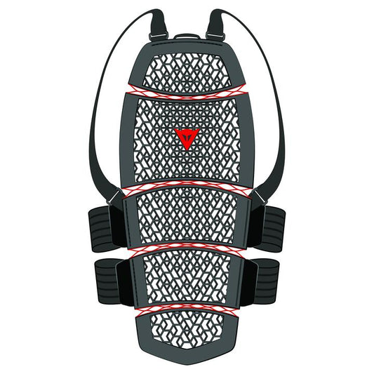 Dainese Armour Pro-Armour Back Protector Long - Black
