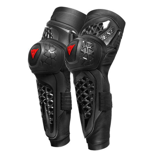 Dainese Armour MX 1 Knee Guards (Pair) - Ebony Black