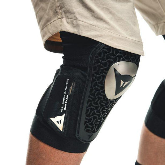 Dainese Rival Pro MTB Knee Guards (Pair) - Black