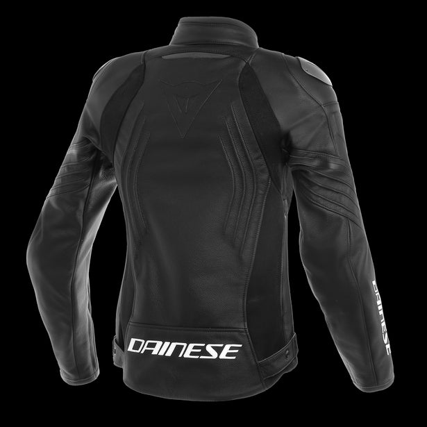 Dainese Racing 3 Women's Leather Jacket - Black