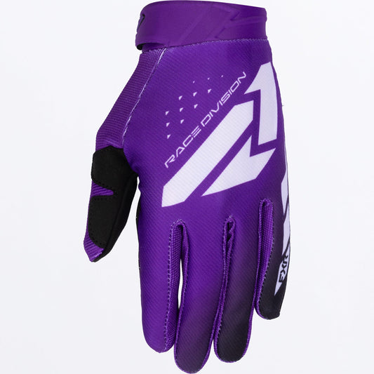 FXR MX26 Reflex Gloves - Purple / White