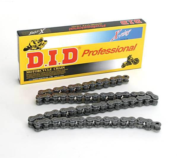 D.I.D Pro-Street X-Ring Drive Chain 428 VX S/S 136L FB - Silver