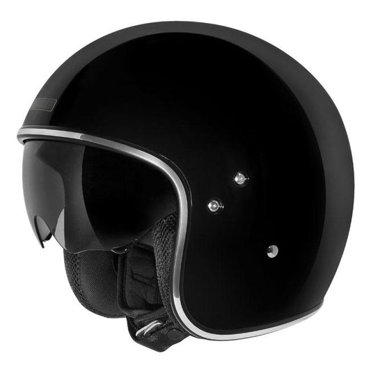 Dririder Highway Helmet - Gloss Black