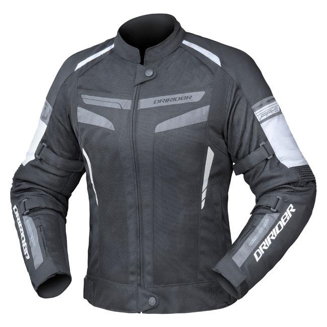 Dririder Air Ride 5 Women's Jacket - Black / White / Grey