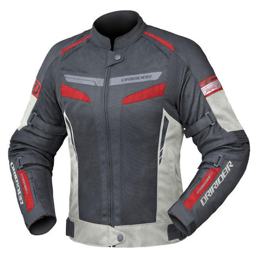 Dririder Air Ride 5 Tornado Women's Jacket - Grey / Red