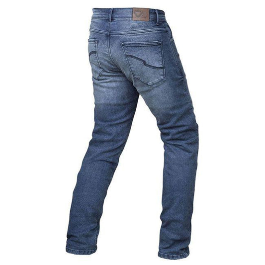 Dririder Titan Kevlar Armoured Men's Motorcycle Jeans - Blue Wash