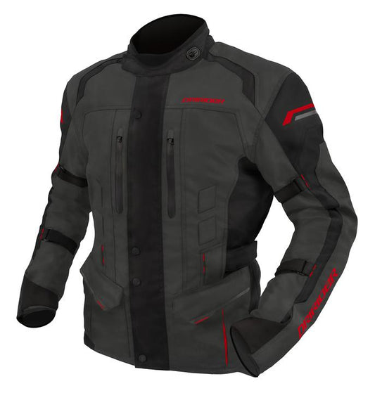 Dririder Compass 4 Jacket - Grey / Black / Red